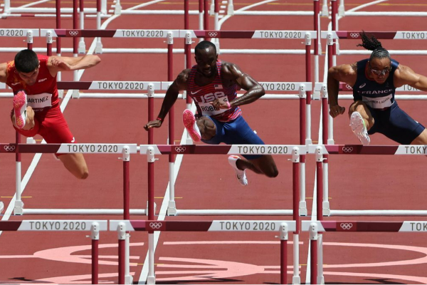 Course de haies (100m, 110m et 400m)