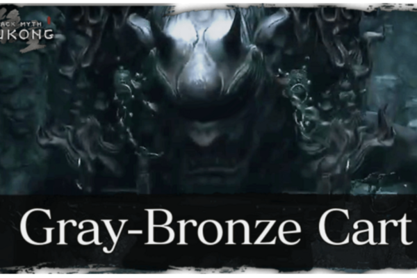 CHARIOT GRIS-BRONZE