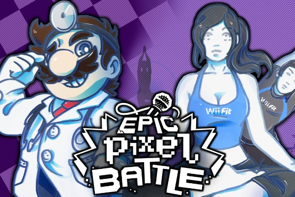 Dr Mario vs Wii Fit Trainer