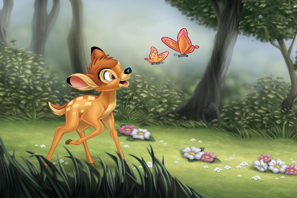 “La chanson de la pluie” (Bambi)