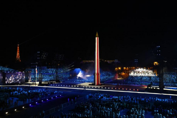 La Marseillaise qui résonne à la Place de la Concorde