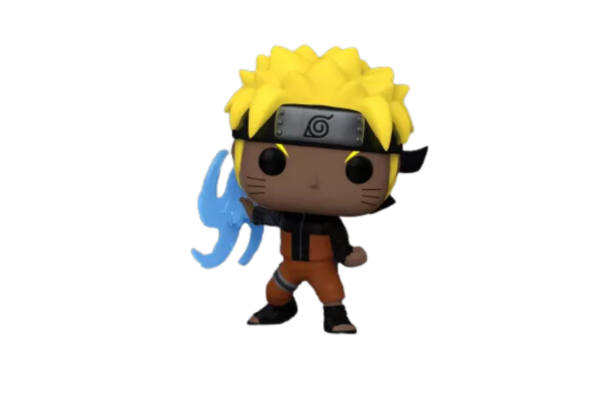 Naruto Uzumaki Orbe Shuriken Brille dans le noir