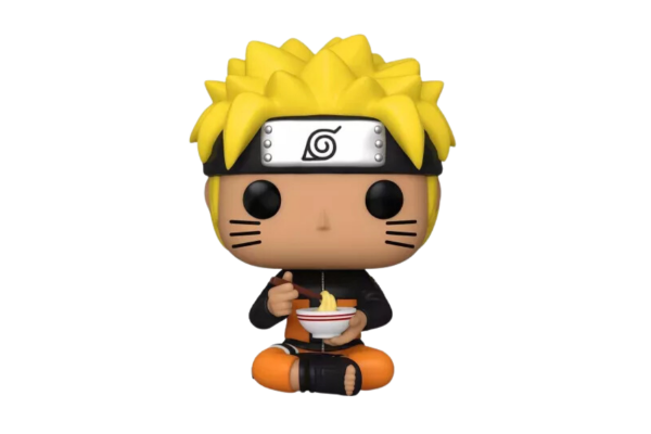 Naruto Uzumaki mangeant des Ramen