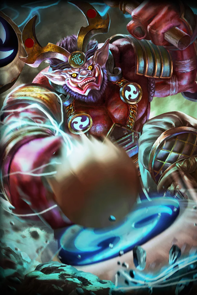 Raijin, Démon Japonais du tonnerre