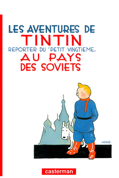 Tintin au pays des soviets « en noir et blanc »