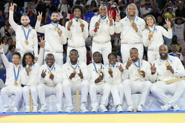 Épreuve par équipes mixtes Judo/ Médaille🥇