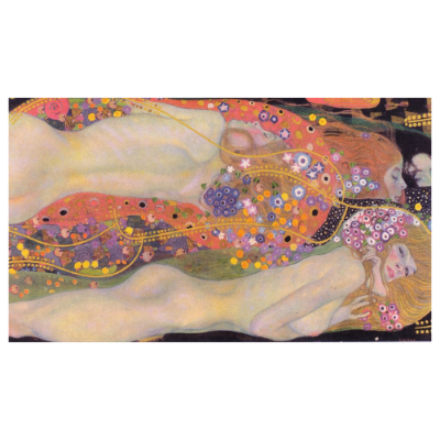 Wasserschlangen II – Gustav Klimt