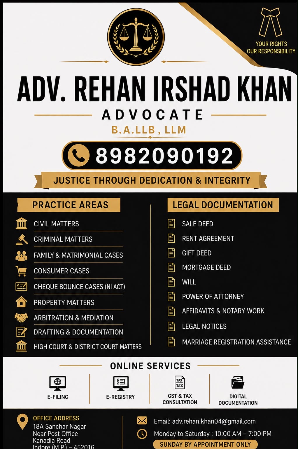 Advocate Rehan Khan