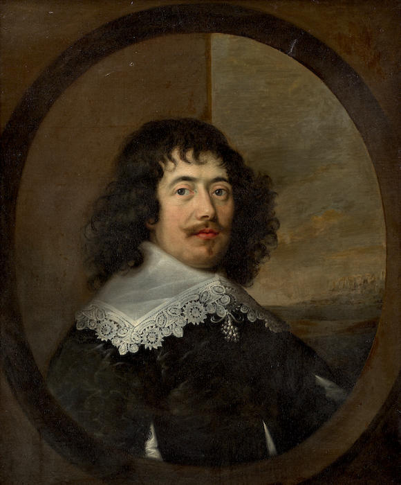 Follower of Van Dyck, portrait of a gentleman, circa 1635–1650 — estimate: £1,500 – £3,000