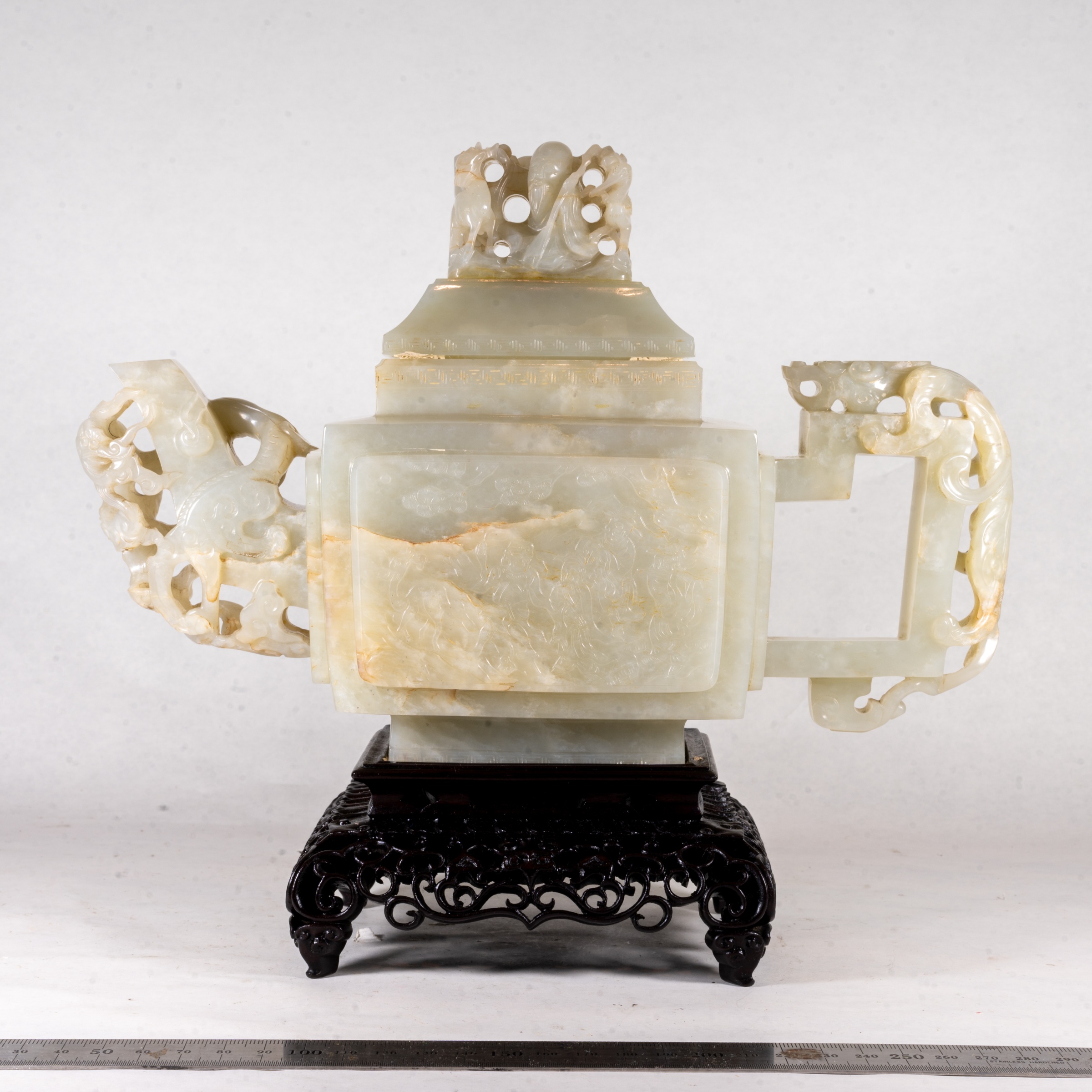 'Eight Immortals' teapot, probably late Ming — $50,000 – $70,000