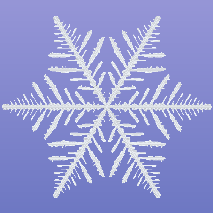 Procedural Snowflake Generator in Houdini: Cellular Automata, VEX, VDBs, and Karma