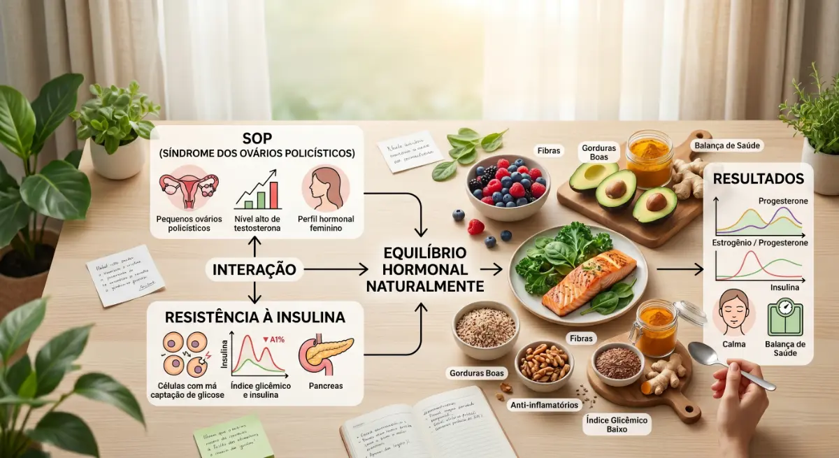 SOP e Resistência à Insulina: o que é, sintomas e como a alimentação pode ajudar
