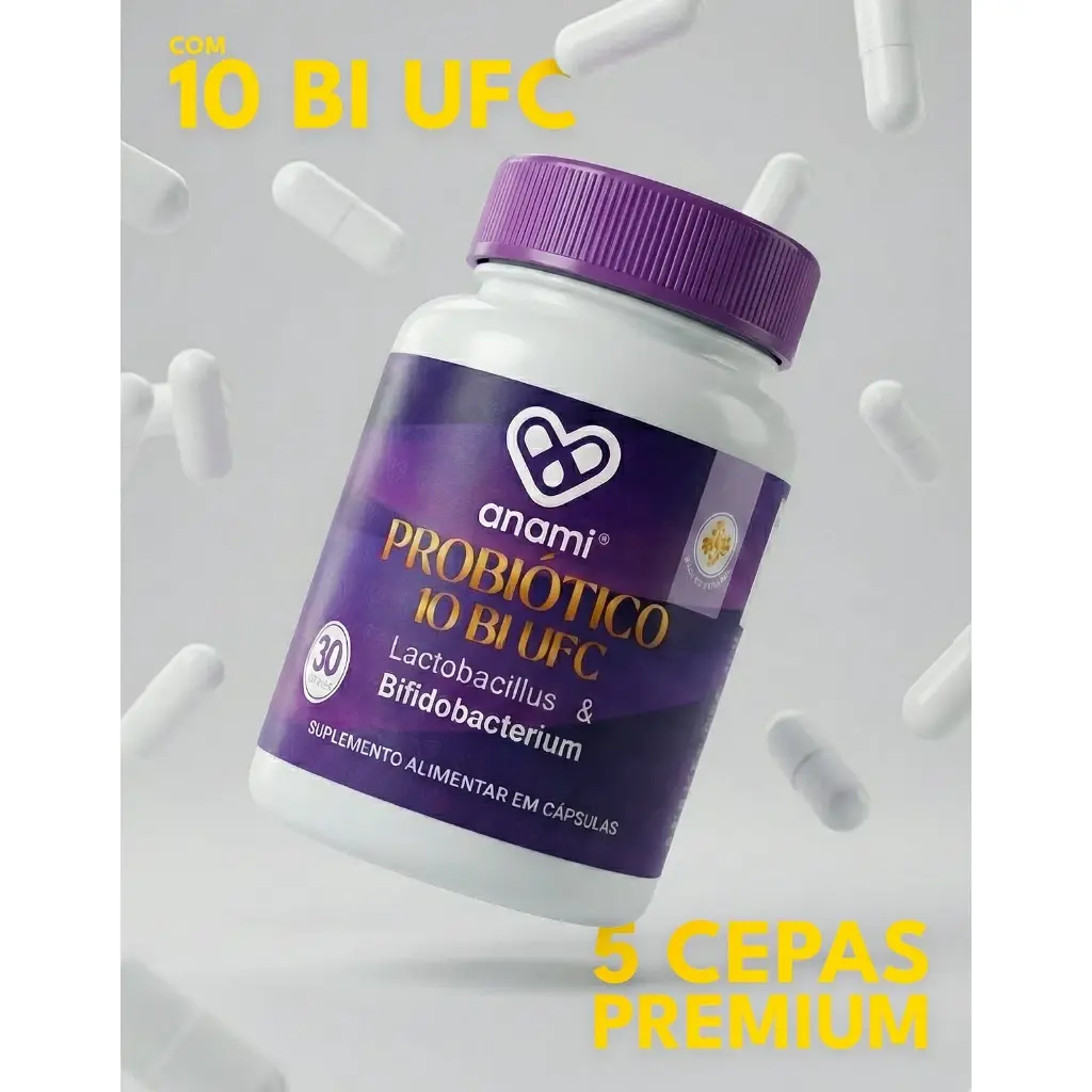 Probiótico com Lactobacillus
