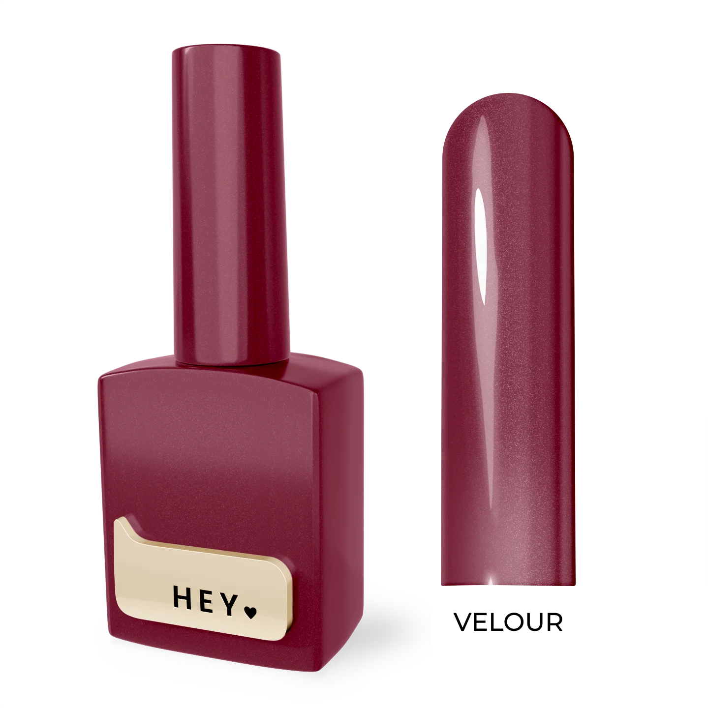 Gel-Lack Velour von HeyLove, 15 ml