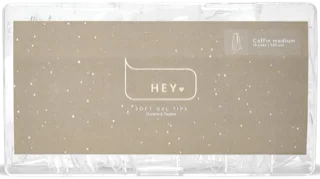 Gel Tips Gel Tips „Coffin Medium“ von HeyLove, 500 Stück