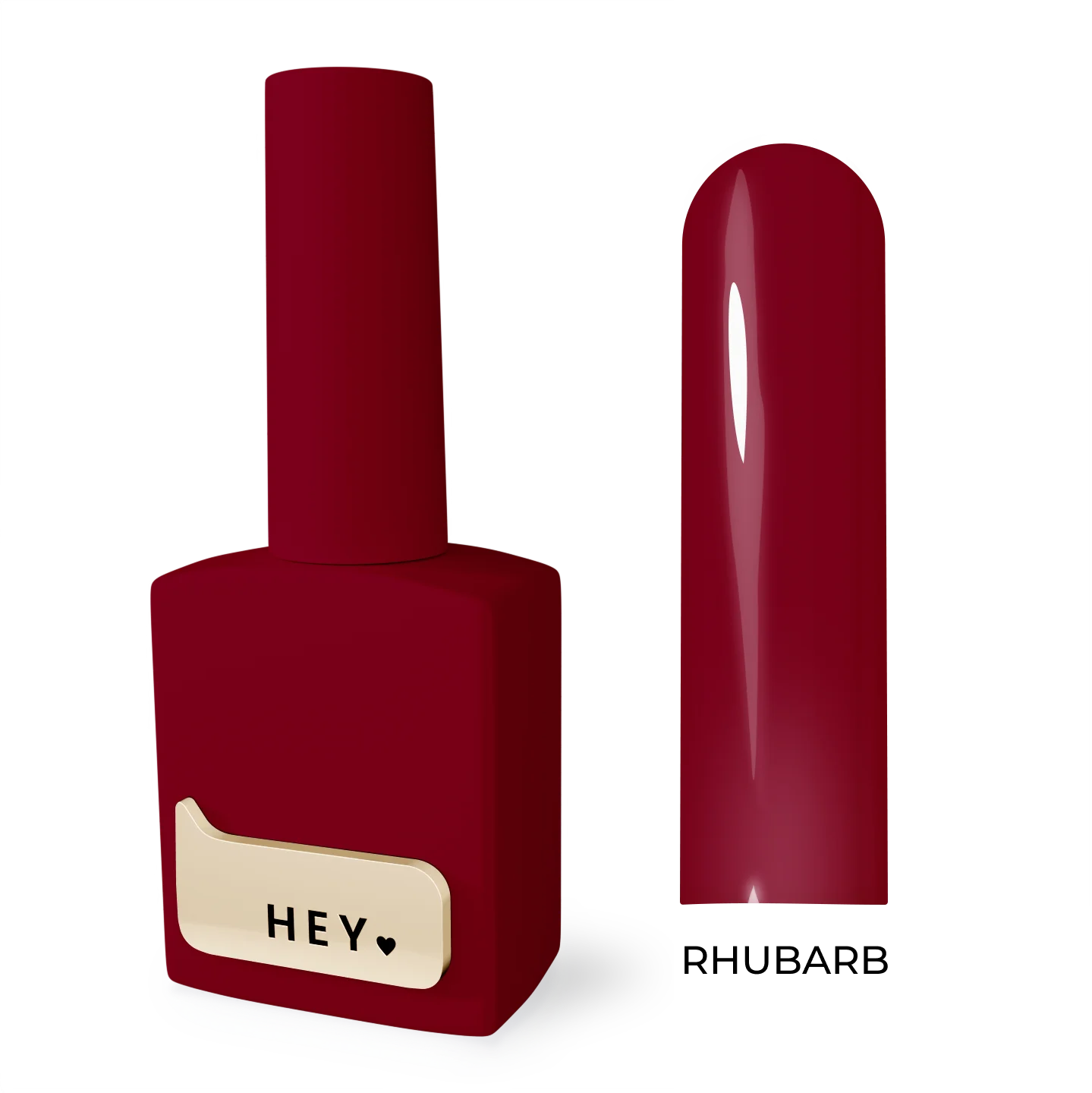 Gel-Lack Rhubarb von HeyLove, 15 ml