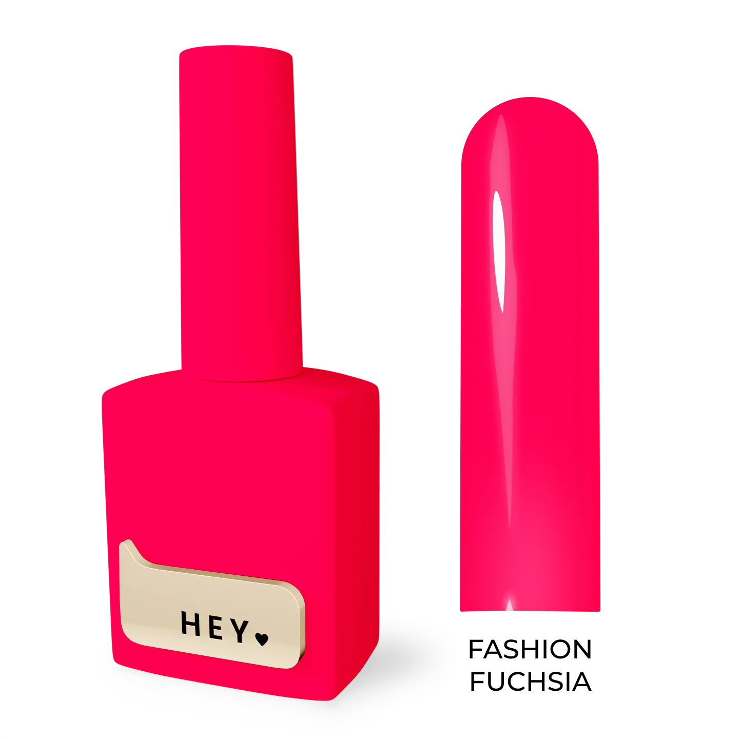 Gel-Lack Fashion Fuchsia von HeyLove, 15 ml