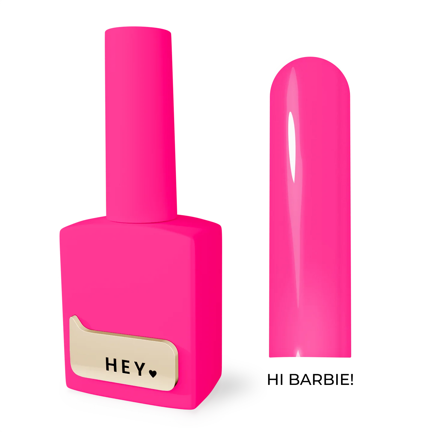 Gel-Lack Hi Barbie! von HeyLove, 15 ml