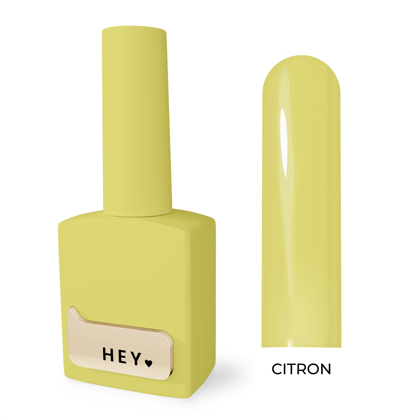 Gel-Lack Citron von HeyLove, 15 ml