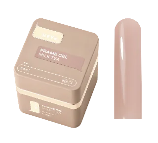 Frame Gel Milk Tea mit Pumpe von HeyLove, 30 ml