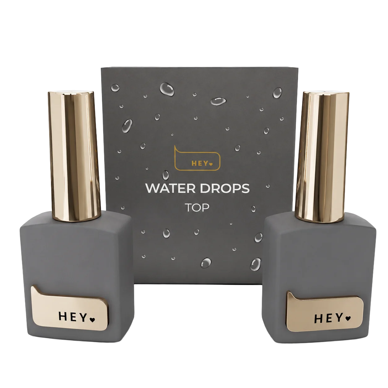 Top Coat Water drops top von HeyLove