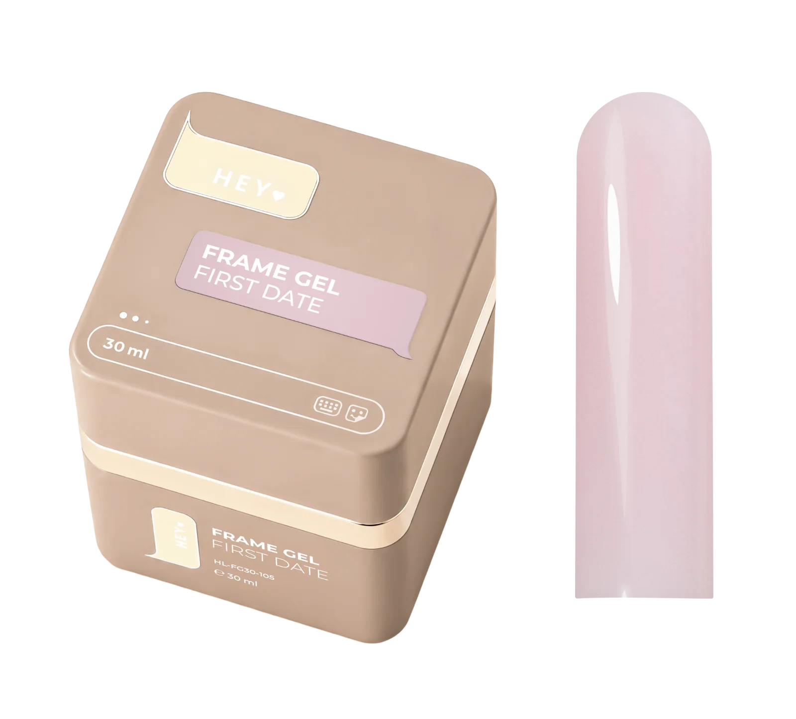 Frame Gel First date mit Pumpe von HeyLove, 30 ml