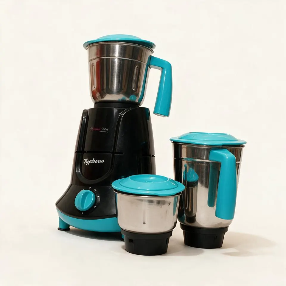 Typhoon 750 W mixer grinder with 3 jars