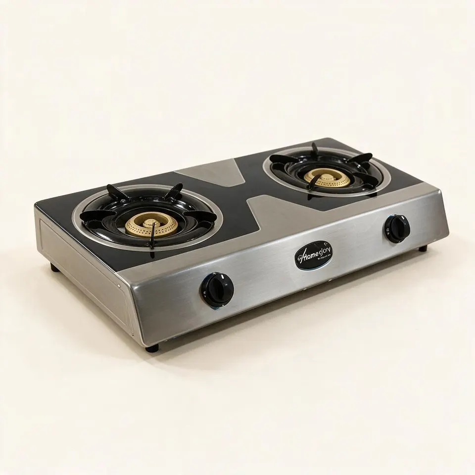 Homeglory 2 Burner Gas Stove Marvel Body
