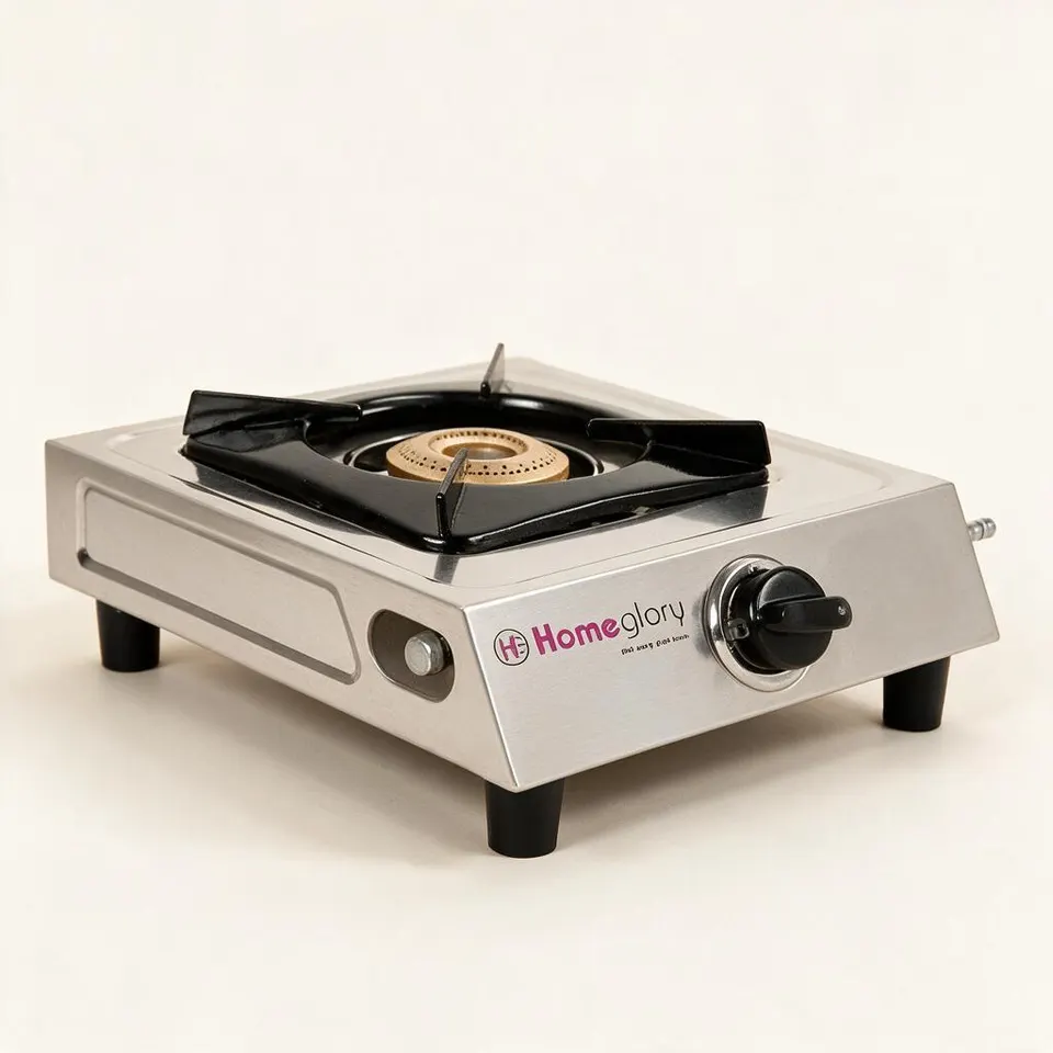 Homeglory 1 Burner Gas Stove SS Body