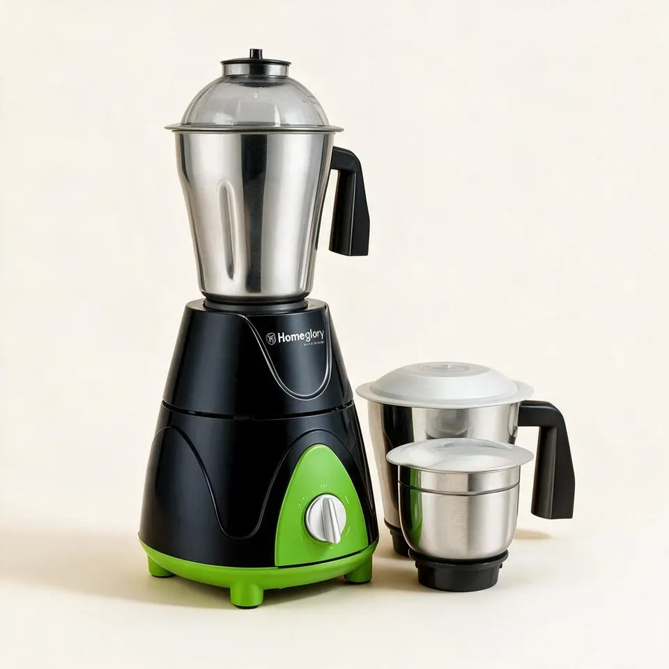 Homeglory mixer grinder with 3 jars