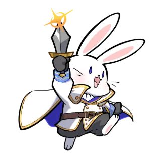 うさぎ騎士団長
