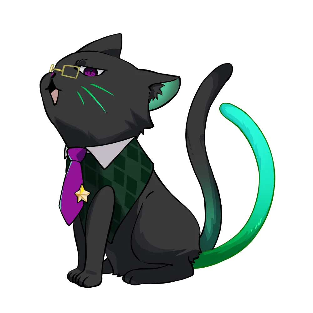 黒猫ハヤト