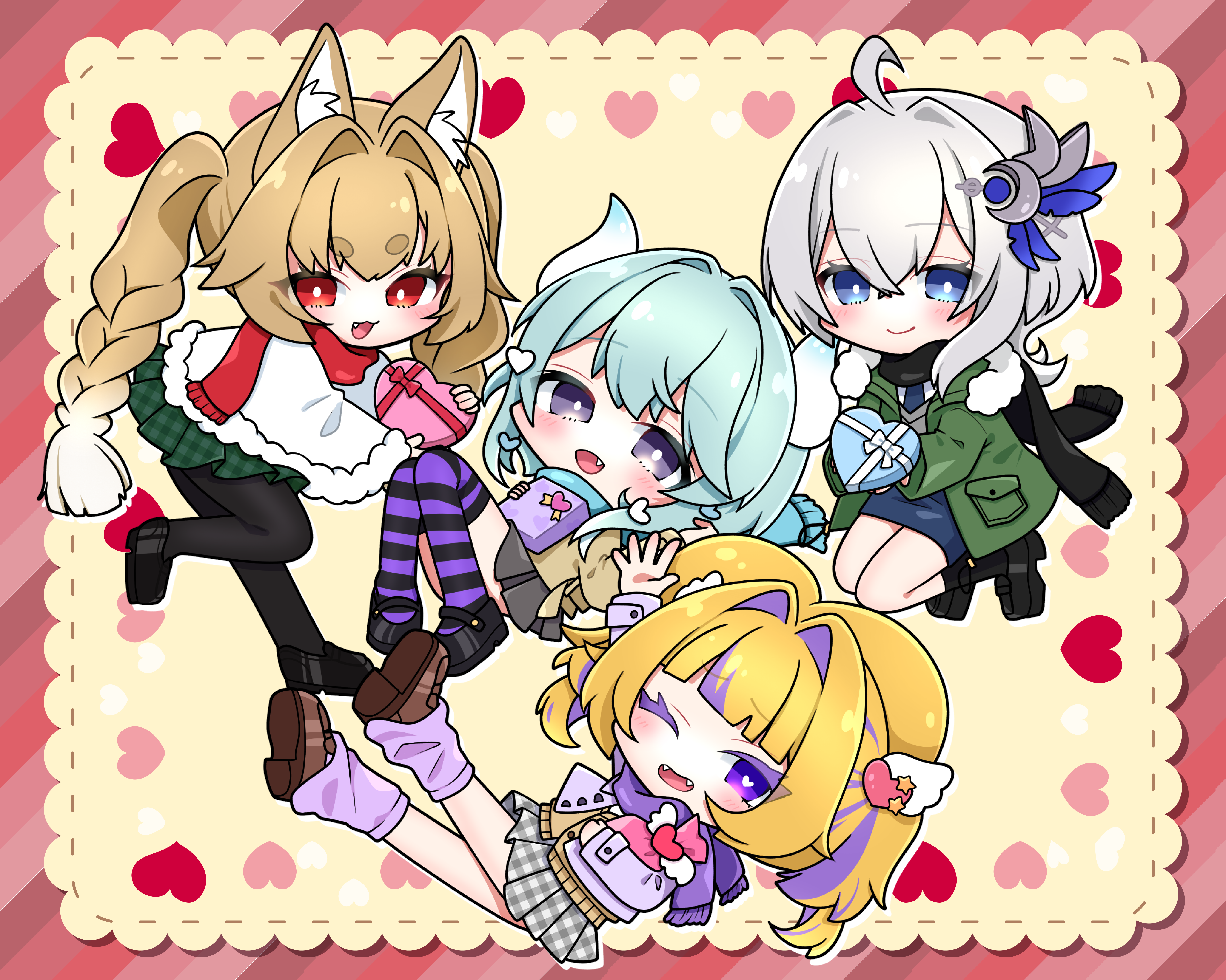 バレンタインイラスト