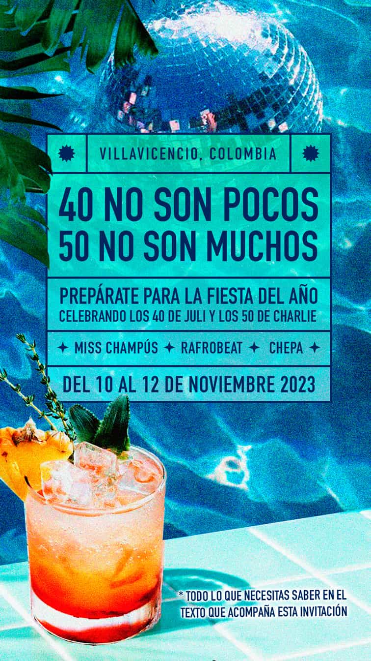 Porque 40 no son pocos y 50 no son muchos