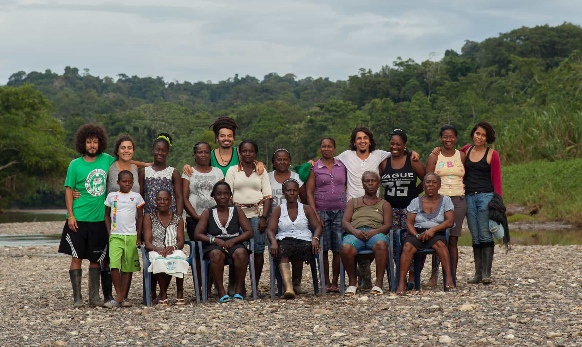 Una casa del canto en Pogue, Bojayá (Chocó)
