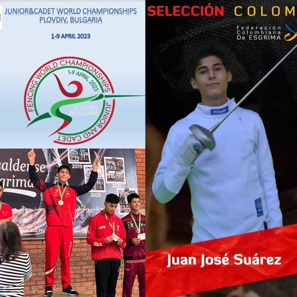 Mundial de Esgrima cadetes y juveniles , Bulgaria 2023. championship in Bulgaria Plovdiv