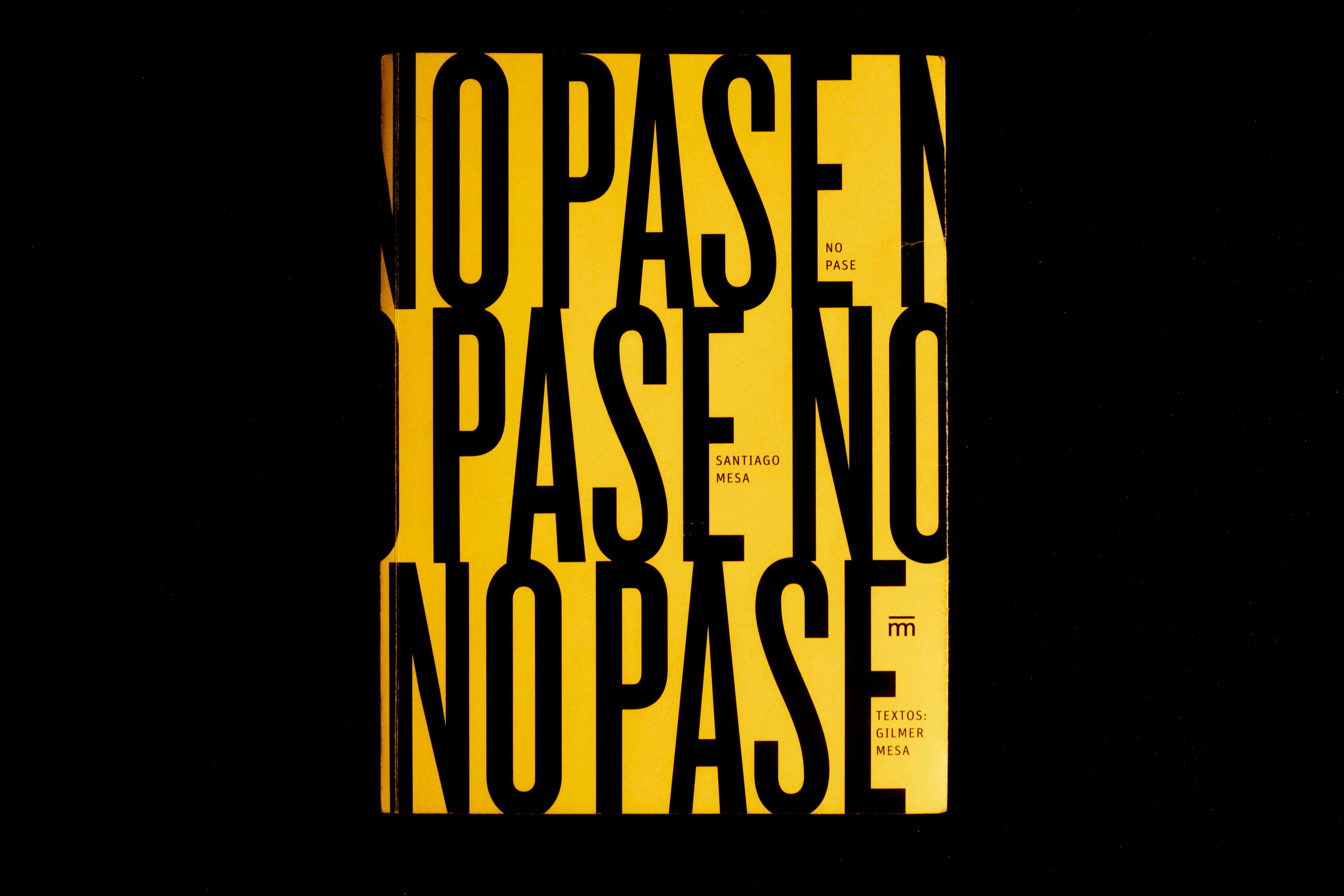 Preventa fotolibro "No pase"