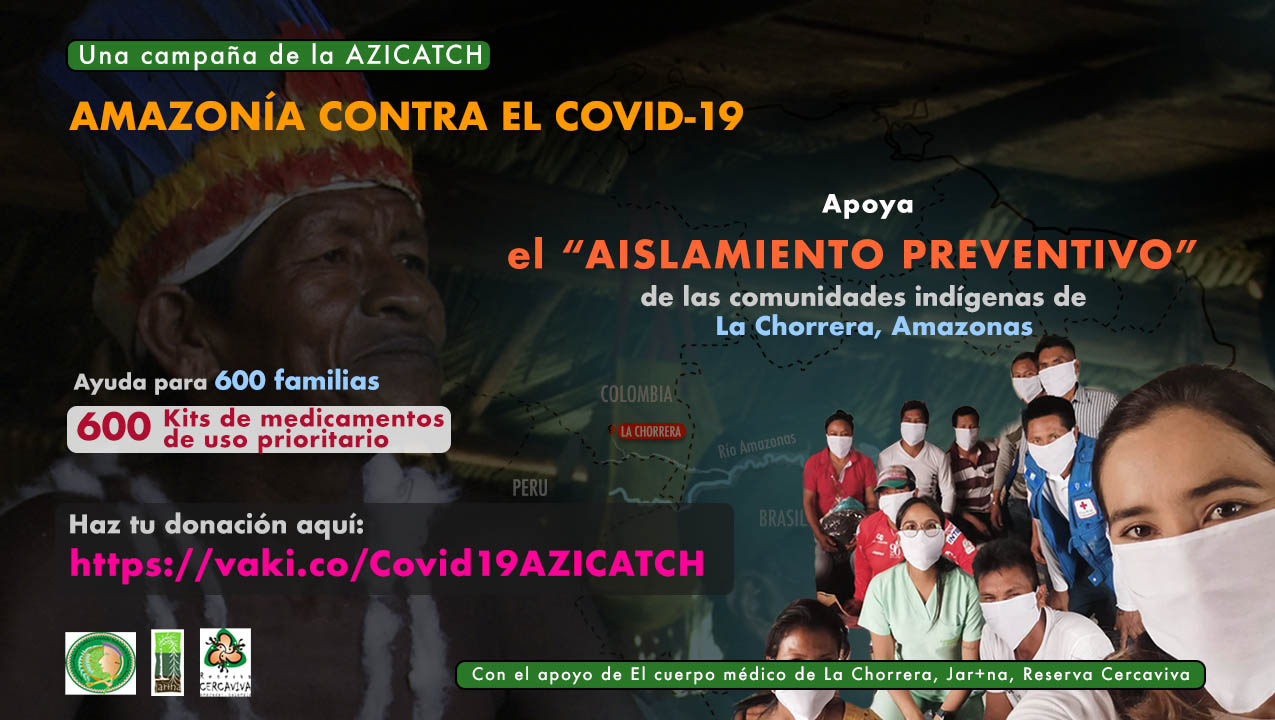 Medicamentos para indígenas Chorrera-Amazonas