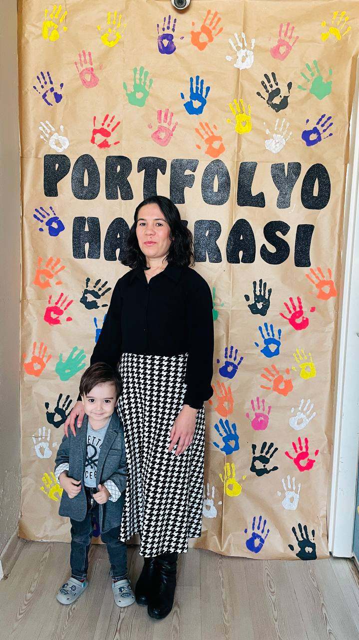 1. Dönem Türkçe ve İngilizce Portfolyo sunumları hatırası