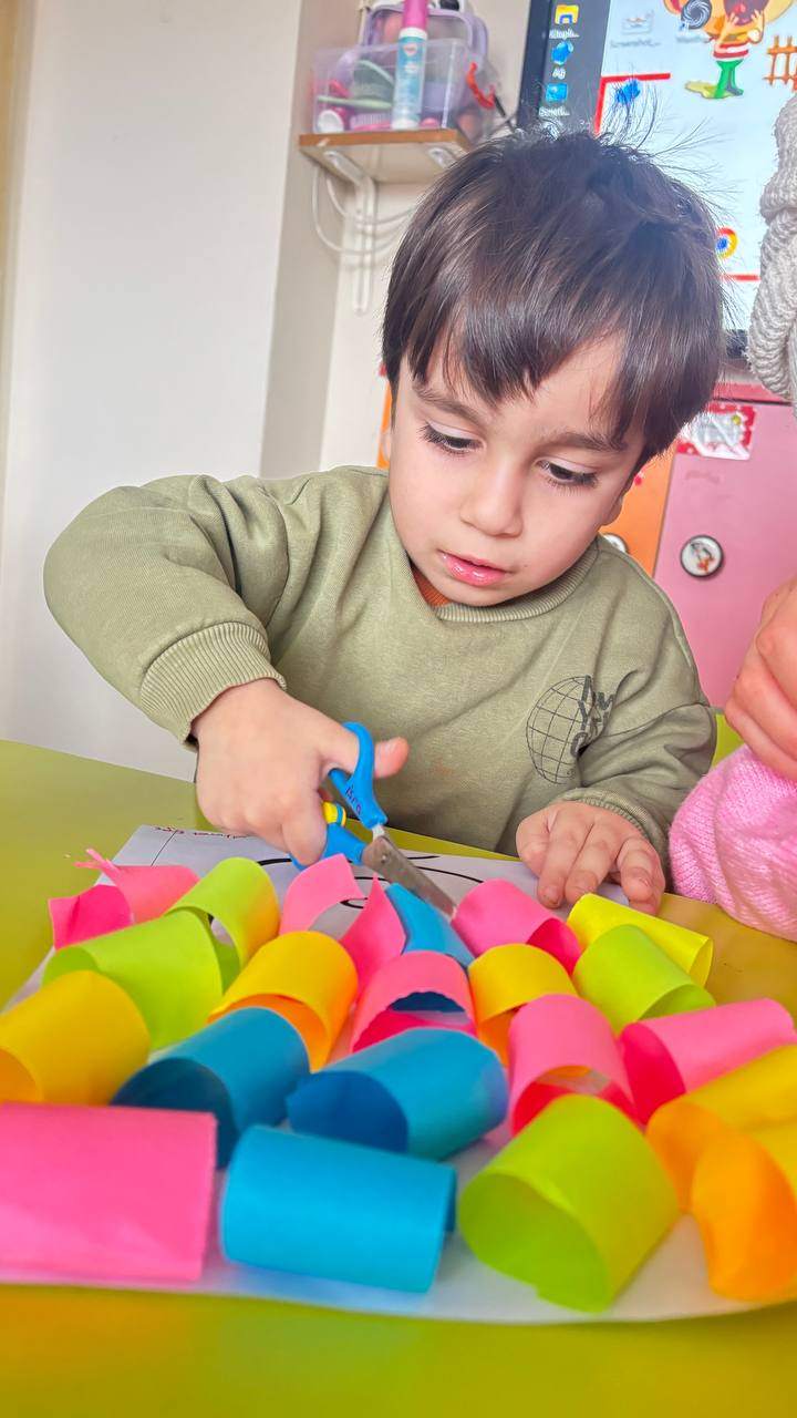 ARA TATİL MAKAS ÇALIŞMASI :)