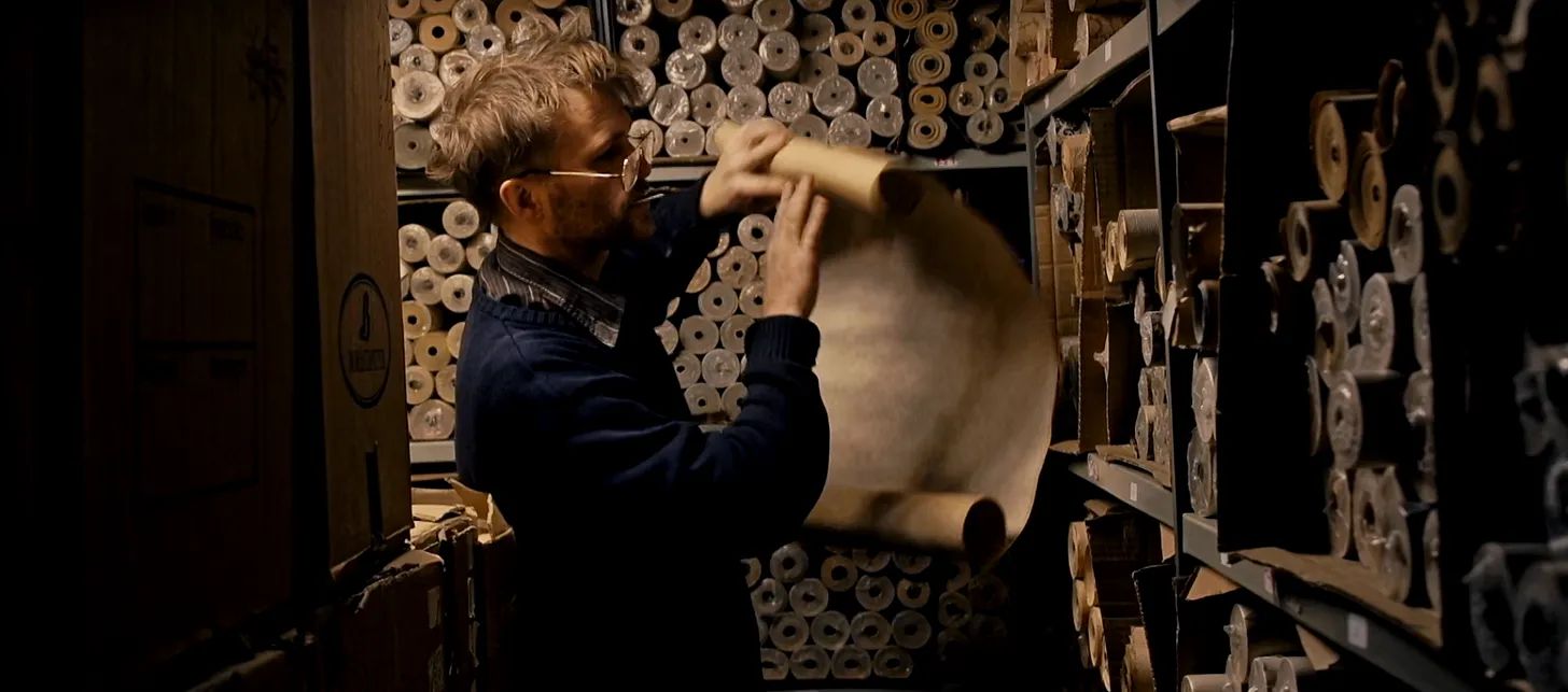 Tapetmannen lär oss vardagsmagi
