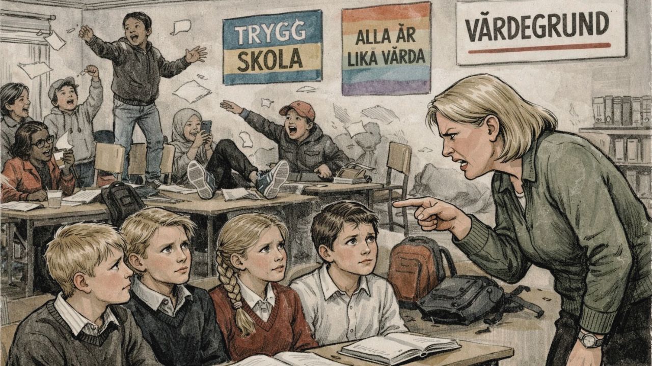 I svenska skolan är skötsamhet ett varningstecken