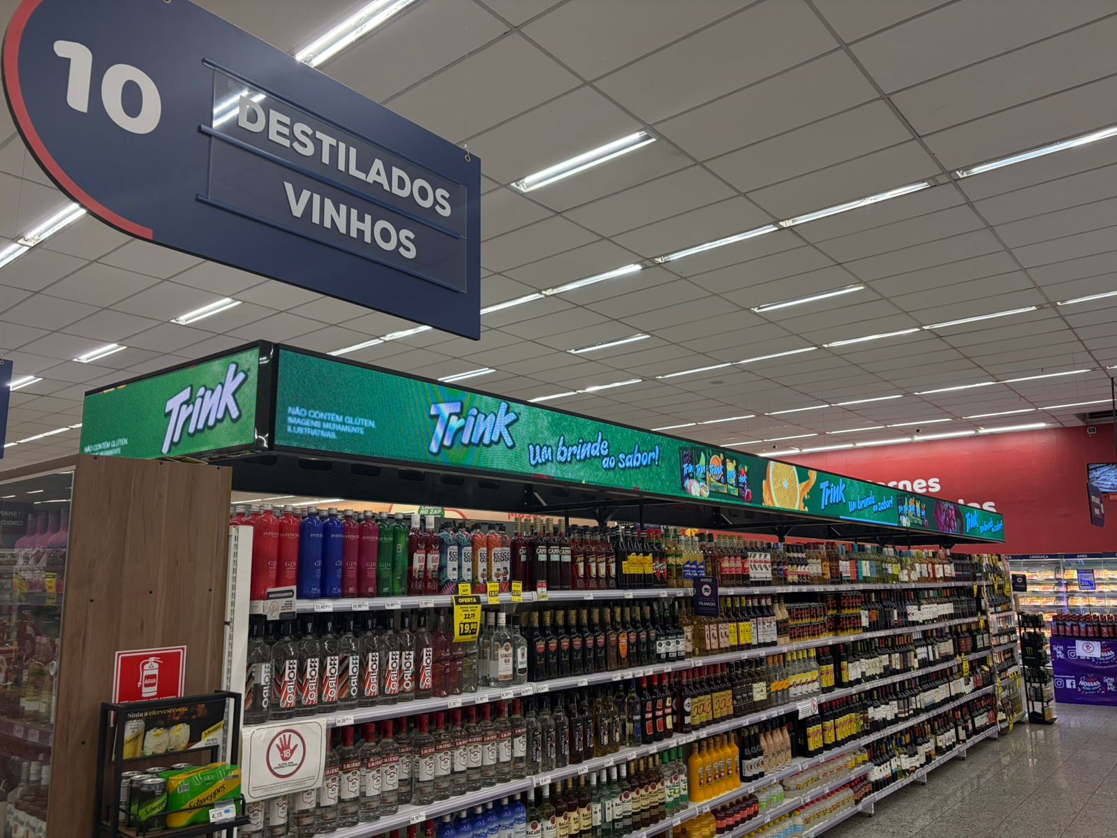 Testeiras em LED