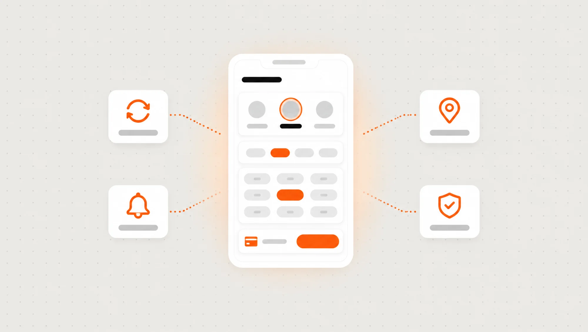 The basics of a good booking: pick a person, day and time, pay the deposit if there is one, and get a reminder, the location and the option to reschedule.