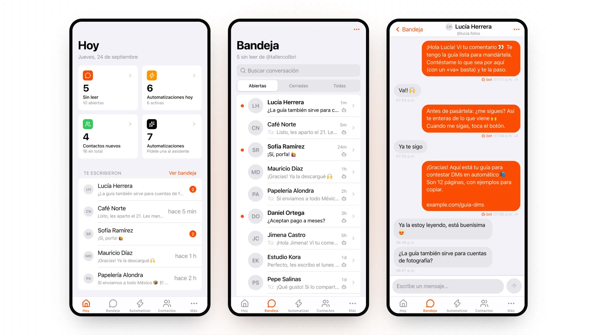 La app del celular