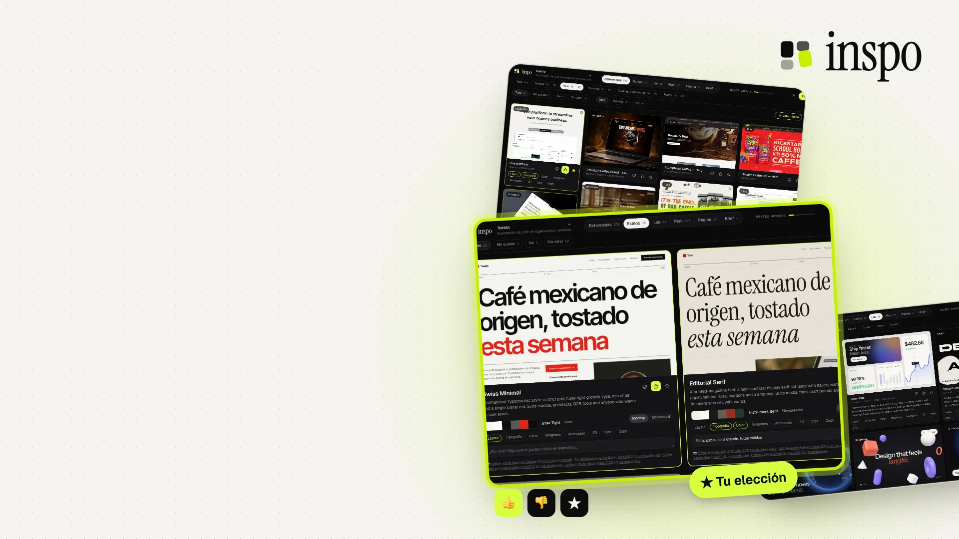 inspo: de tu idea a la página hecha con Claude Code