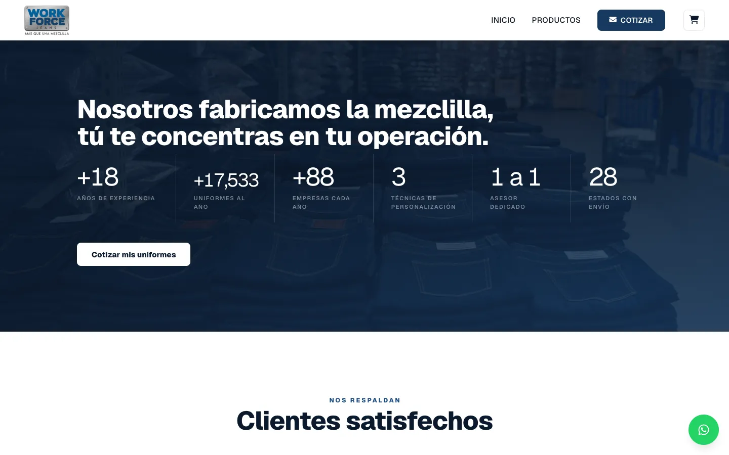 Work Force Jeans, captura 2