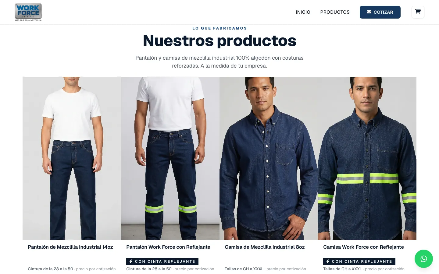 Work Force Jeans, captura 3