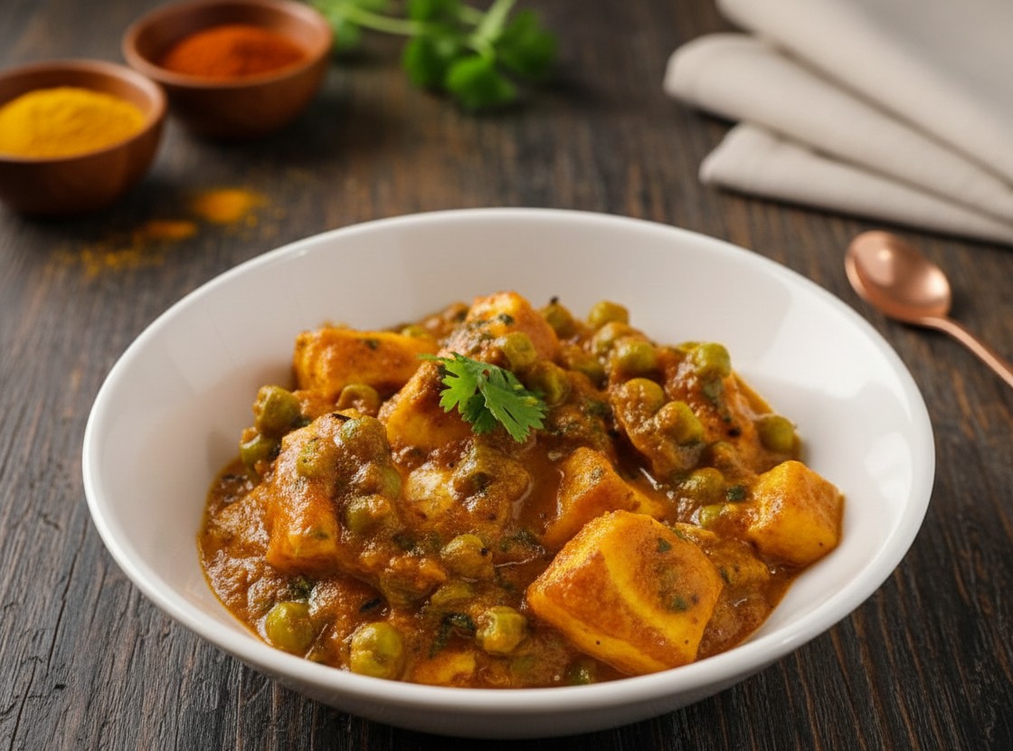 Matar Paneer