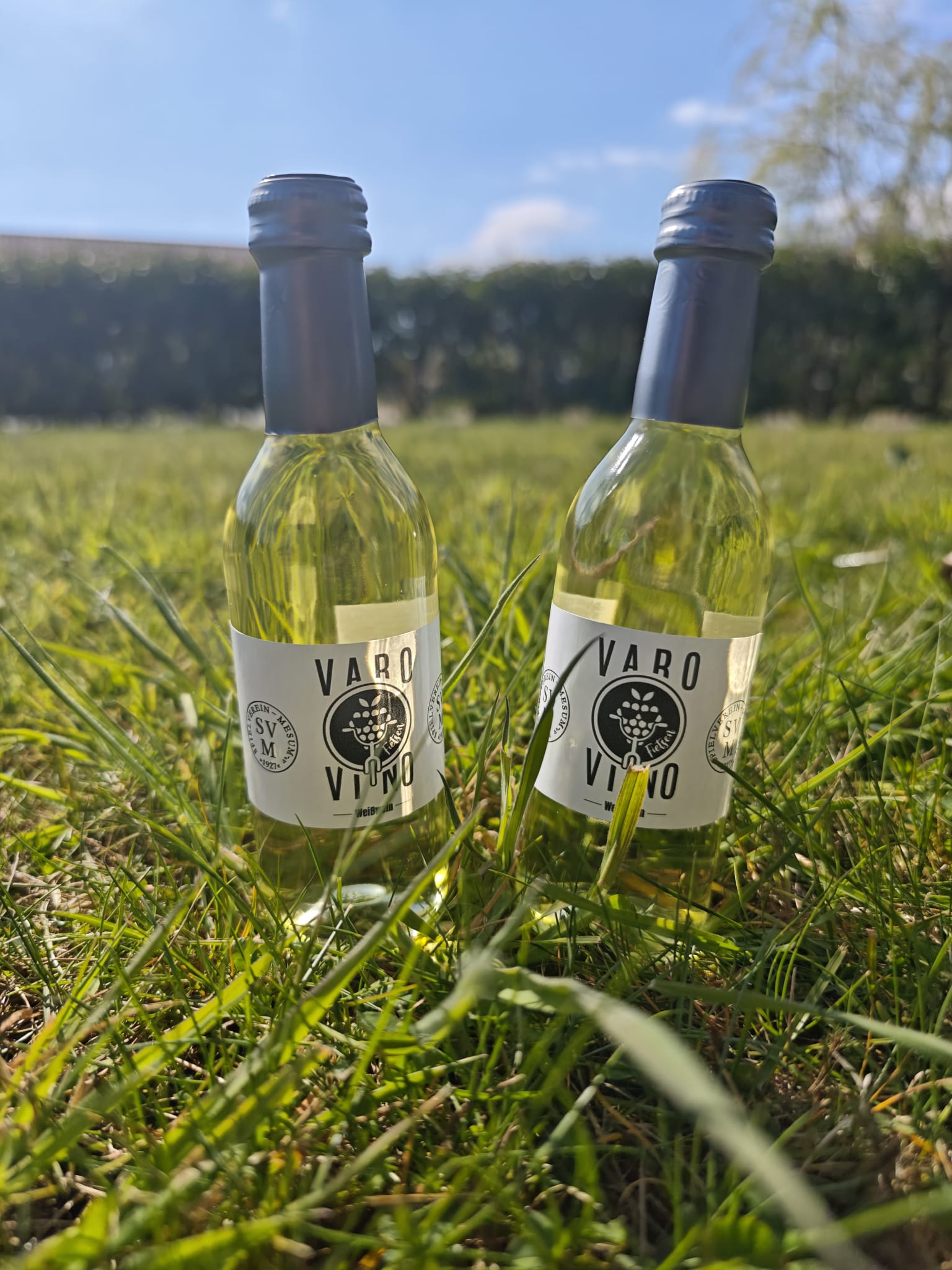 VaroVino mit Vereinsetikett